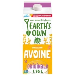 Earth’s Own Sans gluten Boisson à l’avoine Originale 1.75 l, 0,24 $/100ml