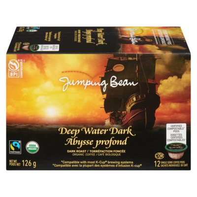 Jumping Bean Coffee, Deep Water 126 g, $9.52/100g