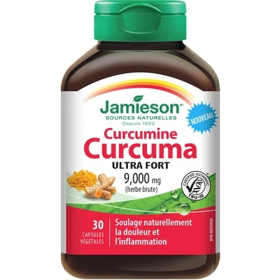 Jamieson Curcumine de Curcuma Ultra Fort 30 ea, 0,81 $/1ch