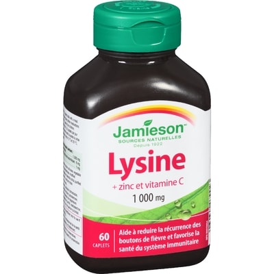 Lysine + Zinc et Vitamine C 1000 mg