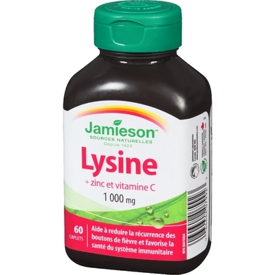 Lysine + Zinc et Vitamine C 1000 mg