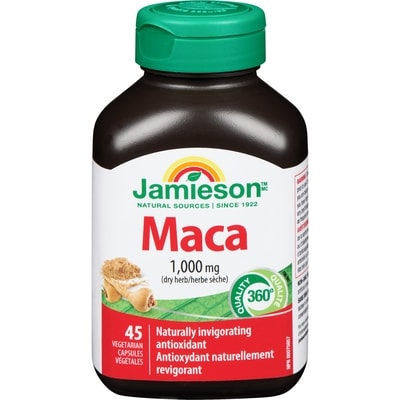 Jamieson Maca 1000 mg 45 ea, 0,50 $/1ch