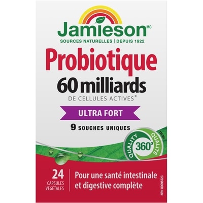 Jamieson Probiotique 60 Milliard 24 ea, 1,56 $/1ch