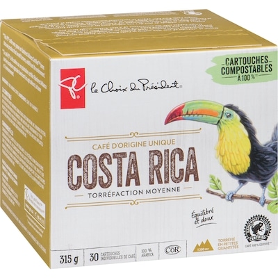 Cartouches individuelles de café K-Cup d’origine unique Costa Rica torréfaction moyenne