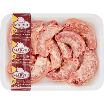 Volaille Marvid Cous de poulet casher 8,80 $/1kg 3,99 $/1lb