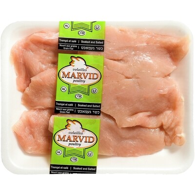 Volaille Marvid Escalope De Dinde Casher 26,43 $/1kg 11,99 $/1lb