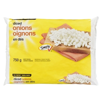 No Name Diced Onions 750 g, $0.47/100g