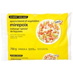No Name Mirepoix 750 g, $0.37/100g