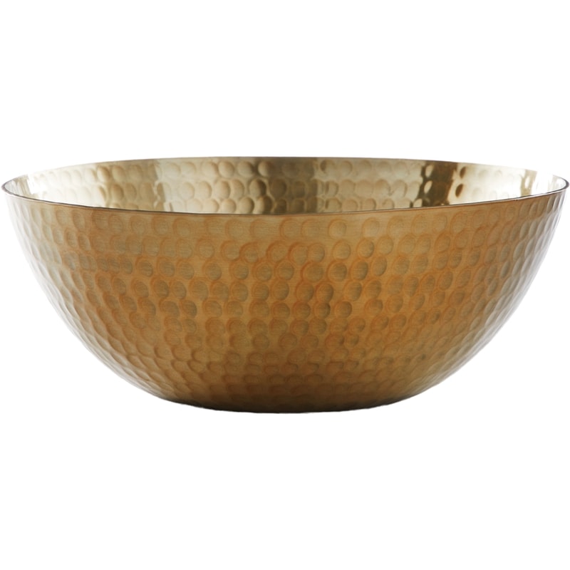 Hammered Gold Bowl Large