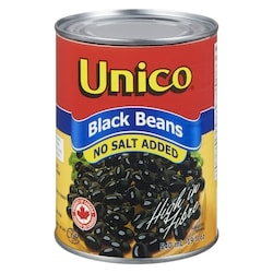 Black Beans, No Salt Added