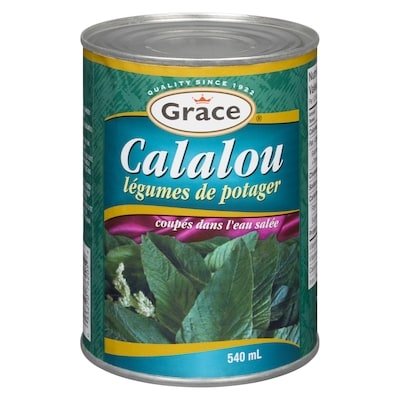 Grace Coupés Dans L'Eau Salée Calalou 540 ml, 0,55 $/100ml