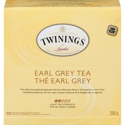 Twinings 100ct Earl Grey 100 ea, $0.15/1ea