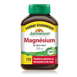 Jamieson Magnésium Ultra Fort 150 ea, 0,14 $/1ch