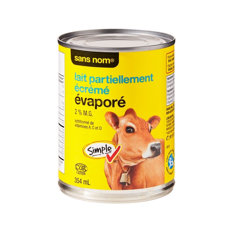Evaporated Partly Skimmed Milk