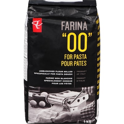 PC Black Label Farina For Pasta 1 kg, $0.45/100g