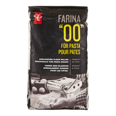 PC Collection noire Pcbl Farine Pr Pates Aux Oeufs 1 kg, 0,65 $/100g