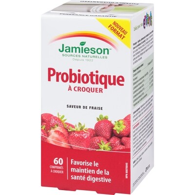 Probiotique à Croquer - Fraise Naturelle
