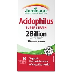 Jamieson Super Strain Acidophilus - 2 Billion Active Cells 90 ea, $0.24/1ea