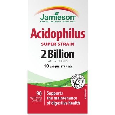 Jamieson Super Strain Acidophilus - 2 Billion Active Cells 90 ea, $0.16/1ea