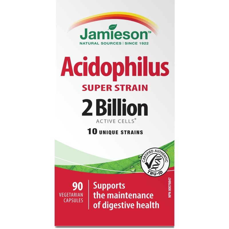 Super Strain Acidophilus - 2 Billion Active Cells