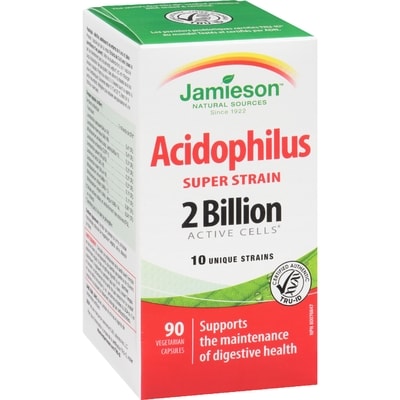 Super Strain Acidophilus - 2 Billion Active Cells