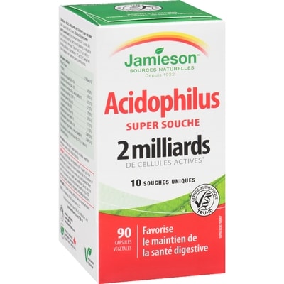 Super Souche Acidophilus - 2 Milliards de Cellules Actives