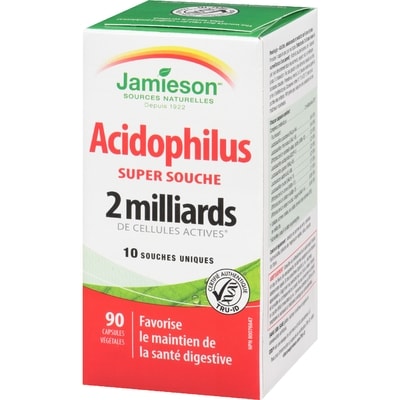 Super Souche Acidophilus - 2 Milliards de Cellules Actives