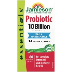 Jamieson 10 Billion Probiotic 60 ea, $0.28/1ea