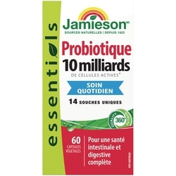 Jamieson Probiotique 10 Milliards 60 ea, 0,27 $/1ch