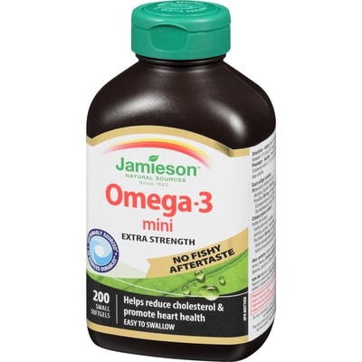 No Fishy Aftertaste Extra Strength Omega-3 Mini