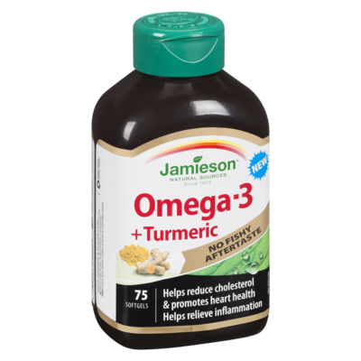 No Fishy Aftertaste Omega-3 + Turmeric