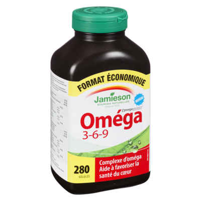 Oméga 3-6-9 1,200 mg 280 count
