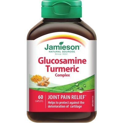 Jamieson Glucosamine Turmeric Complex 60 ea, $0.31/1ea