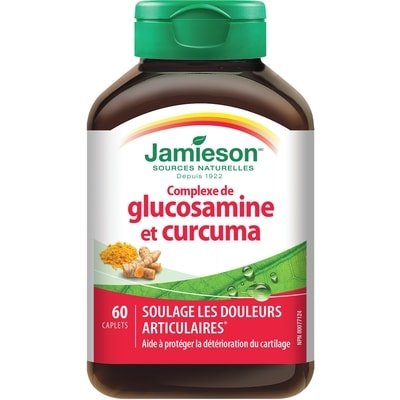 Jamieson Complexe de glucosamine et de curcuma 60 ea, 0,30 $/1ch