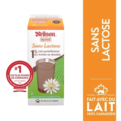 Neilson Lait au chocolat sans lactose 2 l, 0,26 $/100ml
