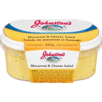 Johnston's Macaroni & Cheese Salad 475 g, $1.05/100g
