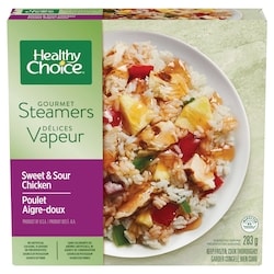 Healthy Choice Délices vapeur poulet aigre-doux 283 g, 2,12 $/100g