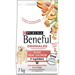 Purina Beneful originales nourriture sèche pour chien vrai saumon 7 kg, 0,41 $/100g