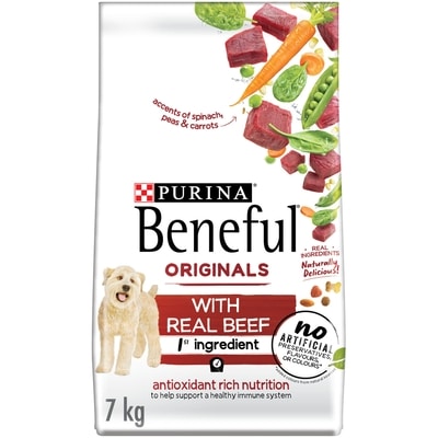 Purina Beneful Originals Dry Dog Food Real Beef 7 kg, $0.37/100g
