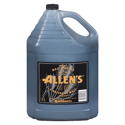 Reinhart Allens vinaigre malt 5 l, 0,25 $/100ml
