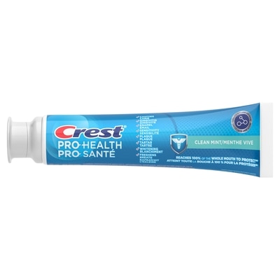 Crest Dentifrice Pro-Santé Formule douce Menthe poivrée douce 130 ml, 2,69 $/100ml