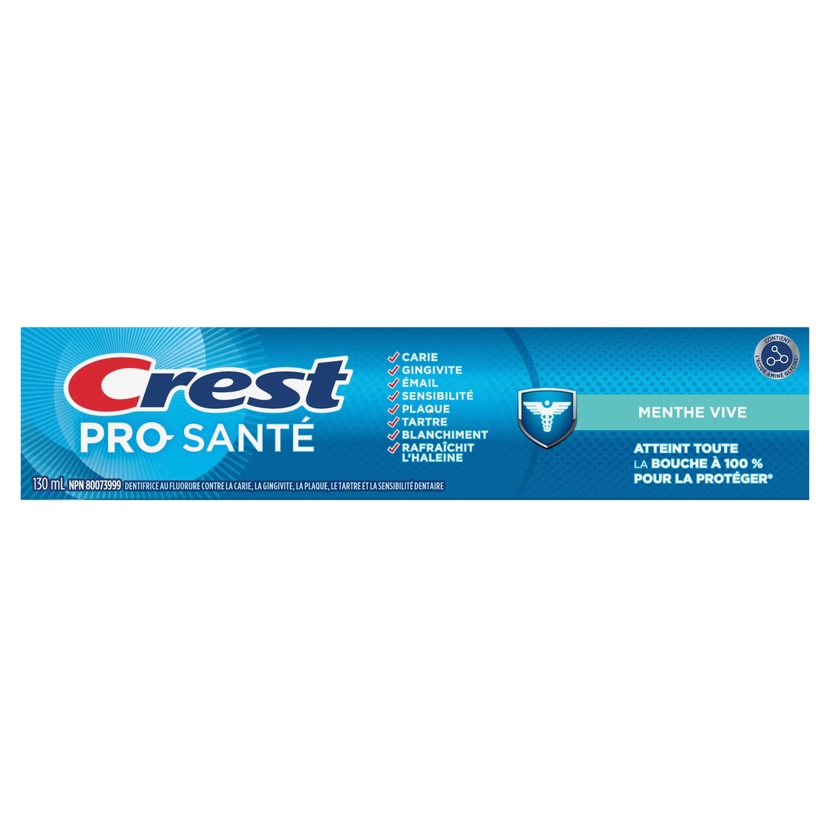 Crest Dentifrice Pro-Santé Formule douce Menthe poivrée douce 130 ml, 4,61 $/100ml