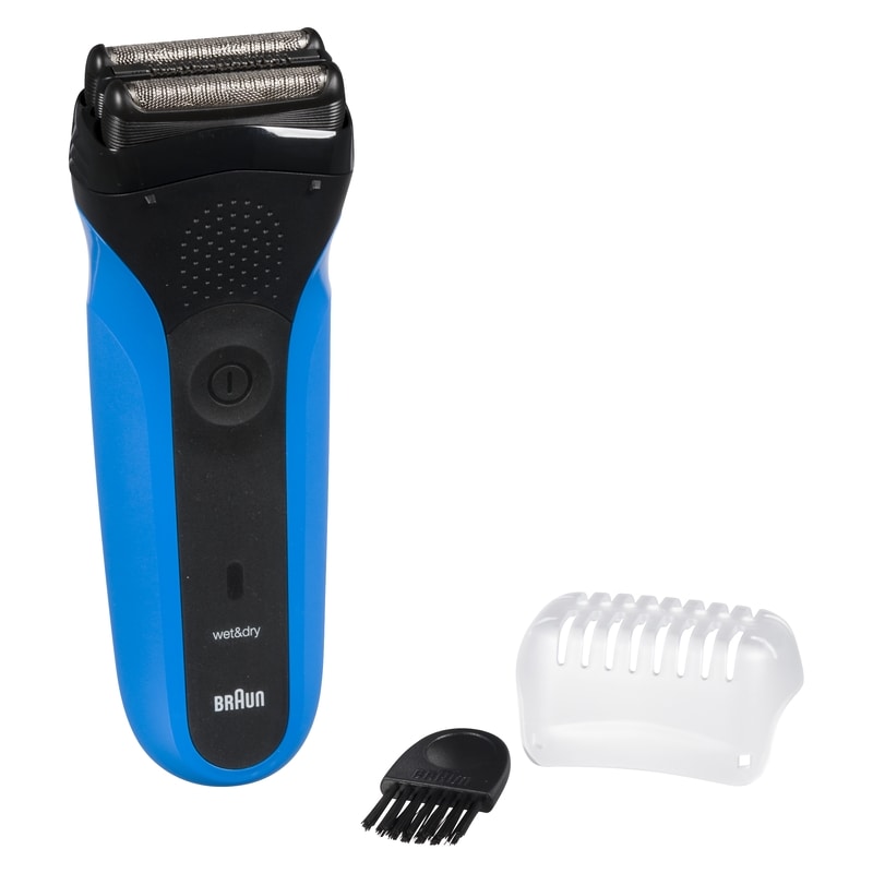 Series 3 310s Rechargeable Wet&Dry Electric Shaver, blue