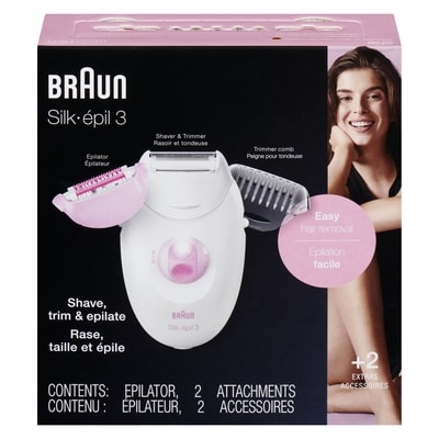 Braun Silk-épil 3 3-270 Epilator for Women  1 ea, $54.99/1ea