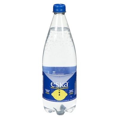 Eska Eau de Source Gazéifiée Arôme de Citron Naturel 1 l, 0,18 $/100ml
