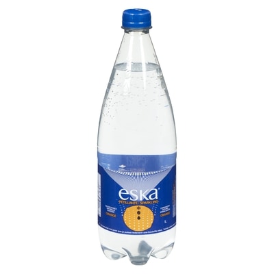 Eska Carbonated Spring Water Natural Orange Flavour 1 l, $0.20/100ml