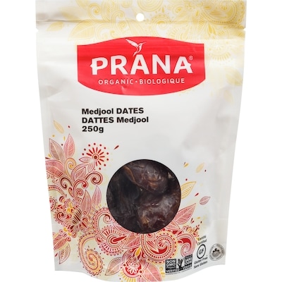 Prana Organic Medjool Dates 250 g, $5.20/100g