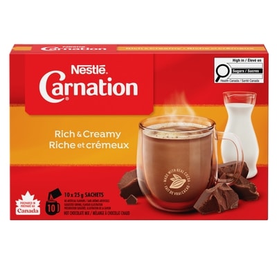 Carnation Rich And Creamy Hot Chocolate 250 g, $2.20/100g