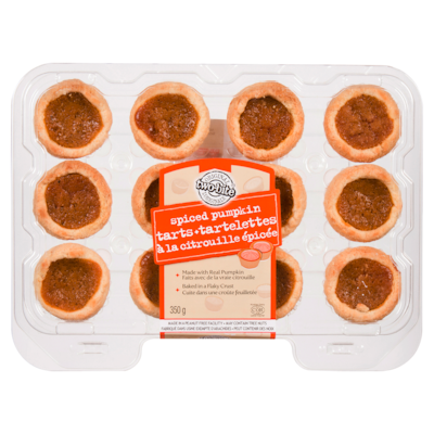 Two-bite l'Originale Tartelettes à la Citrouille Épicée 350 g, 2,00 $/100g
