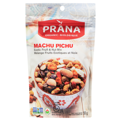Prana Machu Pichu Organic Exotic Fruits & Nuts Trail Mix 150 g, $4.19/100g